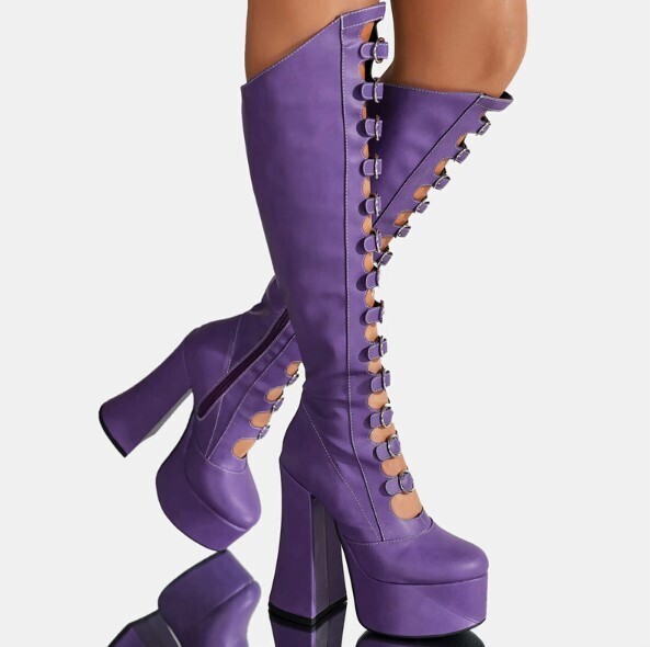 Gothic Punk Platfrom High Heels Shoes