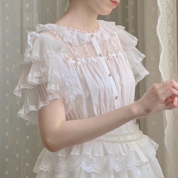 Vintage Victorian Lolita Princess Blouse