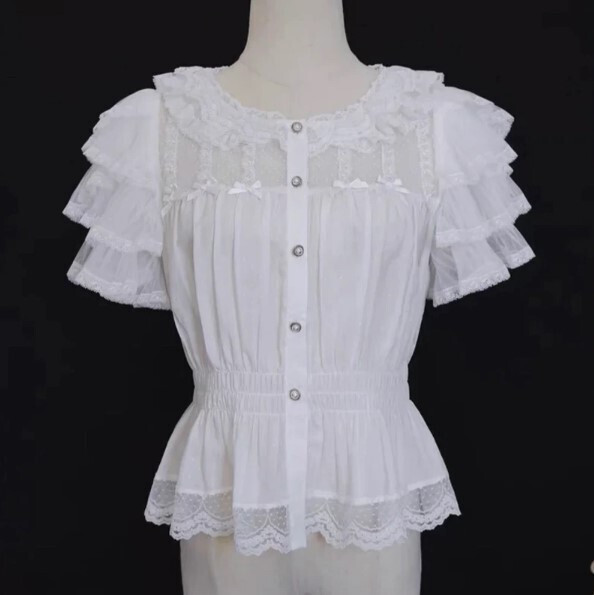 Vintage Victorian Lolita Princess Blouse