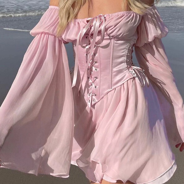 Sexy Lace up Waist Corset