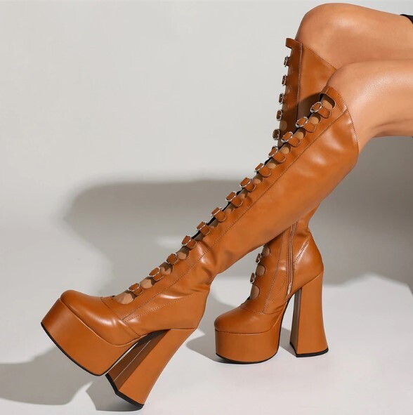 Gothic Punk Platfrom High Heels Shoes