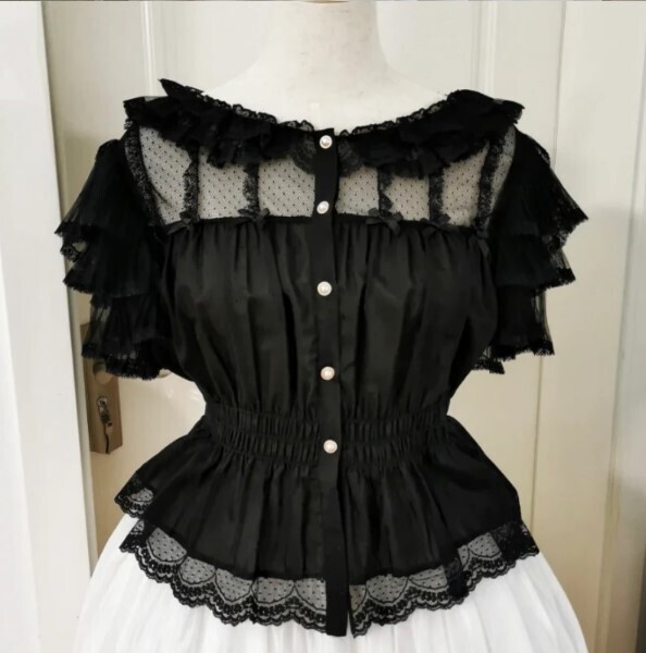 Vintage Victorian Lolita Princess Blouse