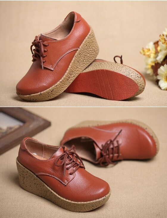 Casual Loafers Genuine Leather Oxford Shoes