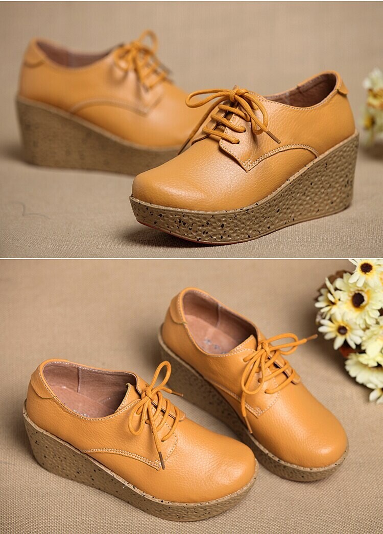 Casual Loafers Genuine Leather Oxford Shoes