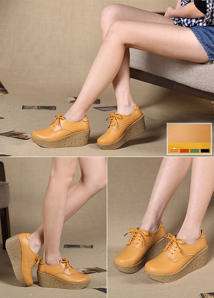 Casual Loafers Genuine Leather Oxford Shoes