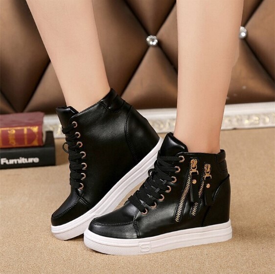 Women Wedge Platform Sneakers
