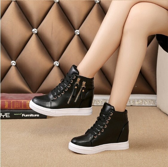 Women Wedge Platform Sneakers