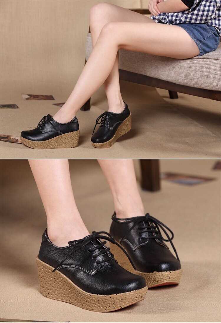 Casual Loafers Genuine Leather Oxford Shoes