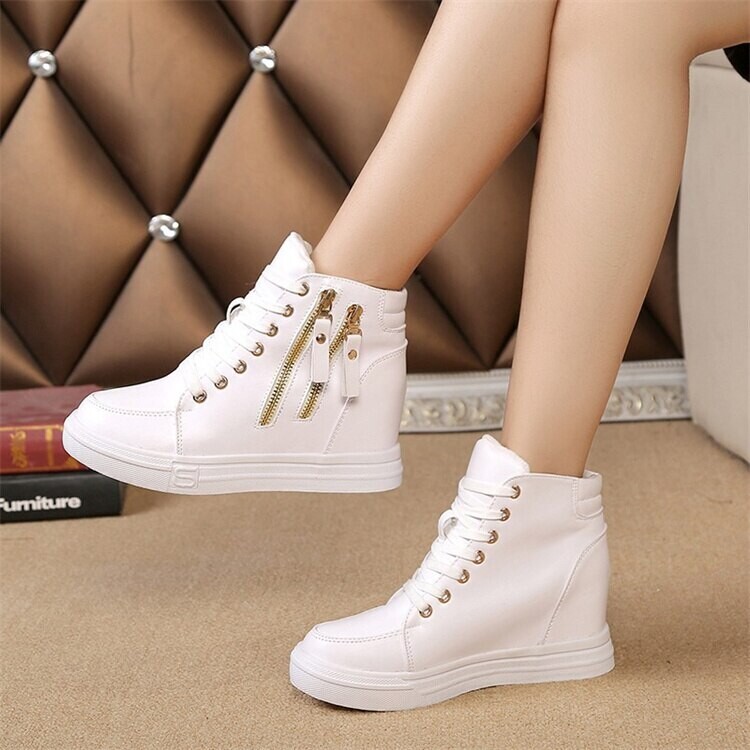 Women Wedge Platform Sneakers