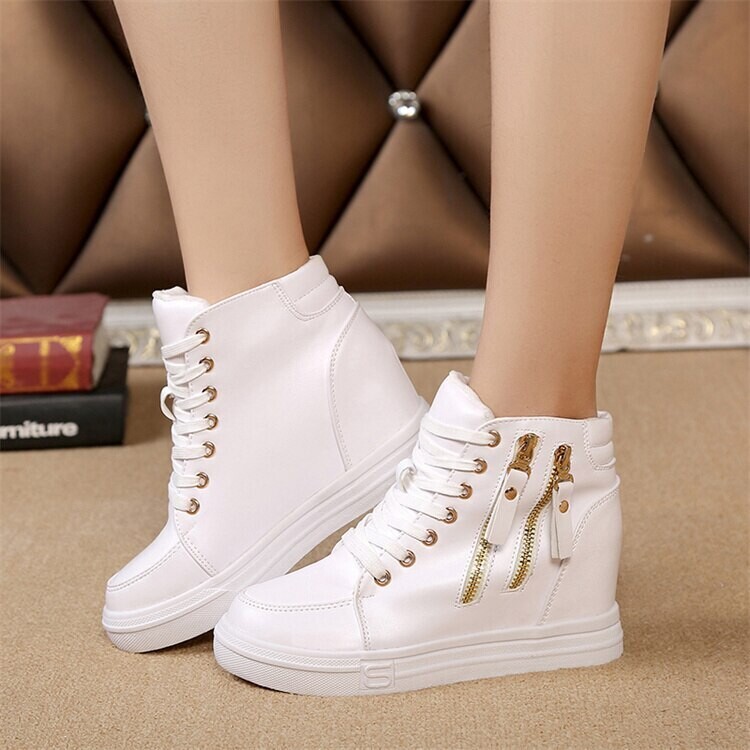 Women Wedge Platform Sneakers