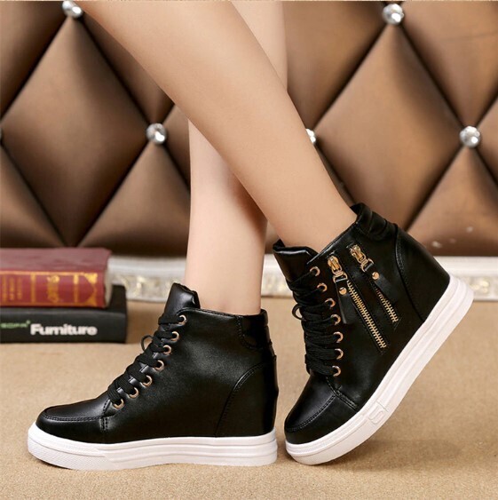 Women Wedge Platform Sneakers
