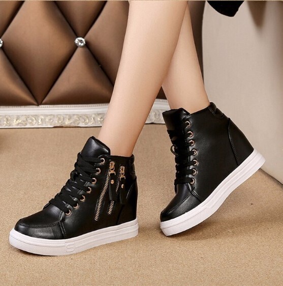 Women Wedge Platform Sneakers