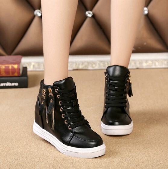 Women Wedge Platform Sneakers