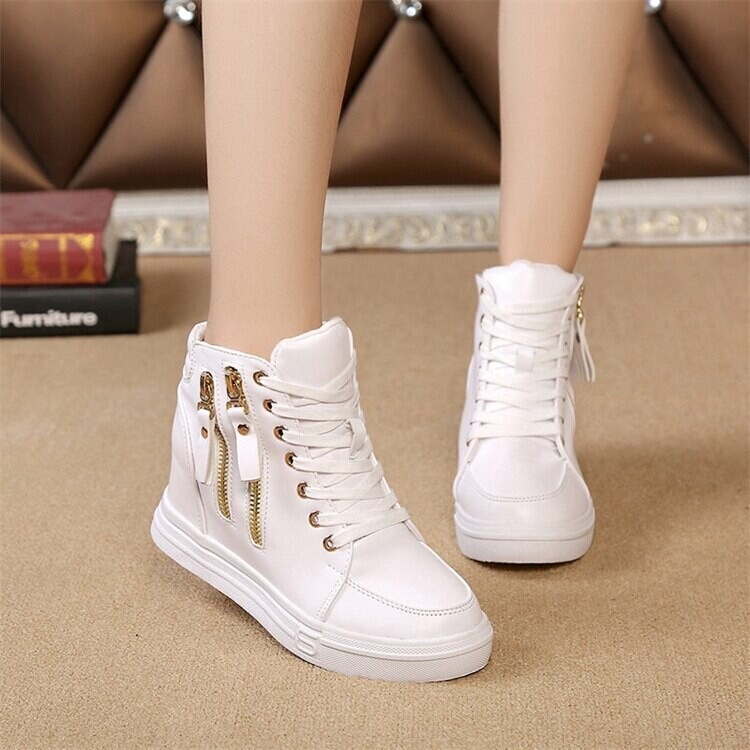 Women Wedge Platform Sneakers