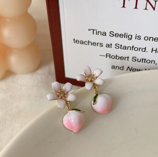 Kawaii Strawberry Earrings