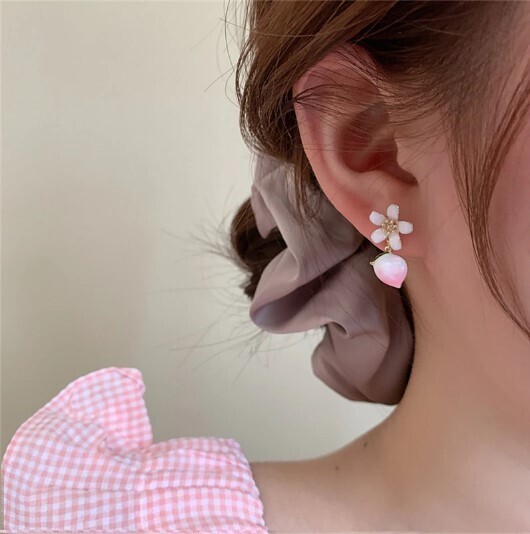 Kawaii Strawberry Earrings