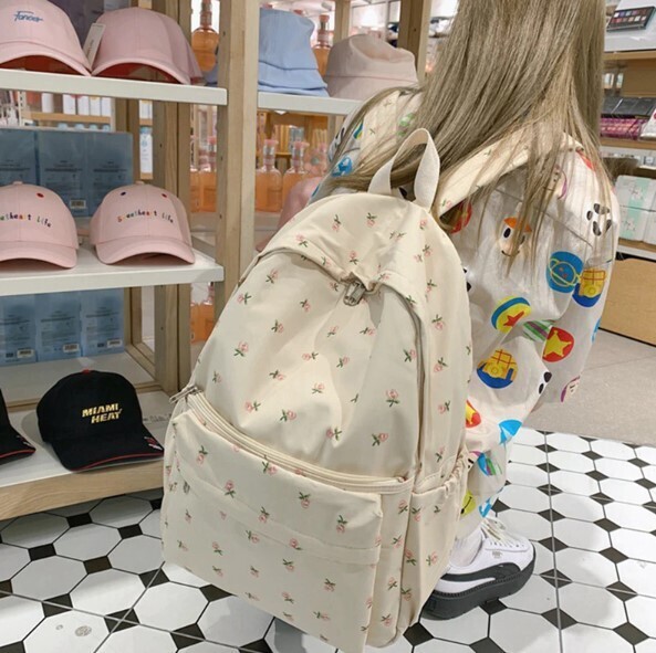 Waterproof Fashion Floral Backpack For Women