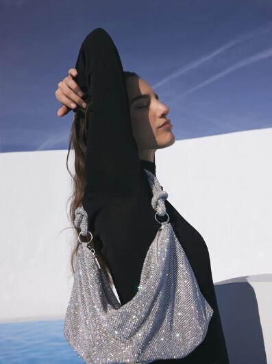 Rhinestones Evening Clutch Bag Purse