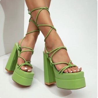 Beautiful Strappy Platform Sandals