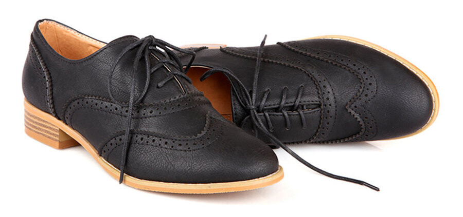Chic Vintage Retro Style Oxford Shoes