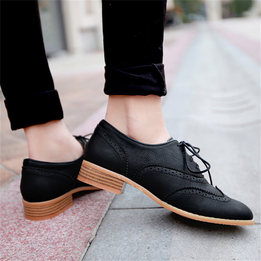 Chic Vintage Retro Style Oxford Shoes