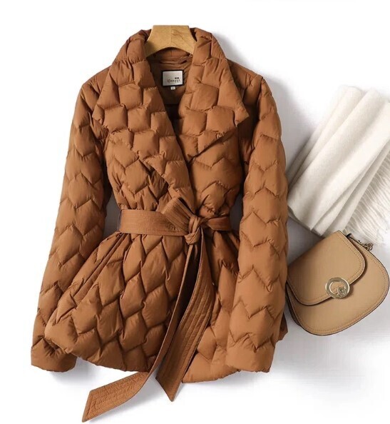 Stylish Coat with Belt