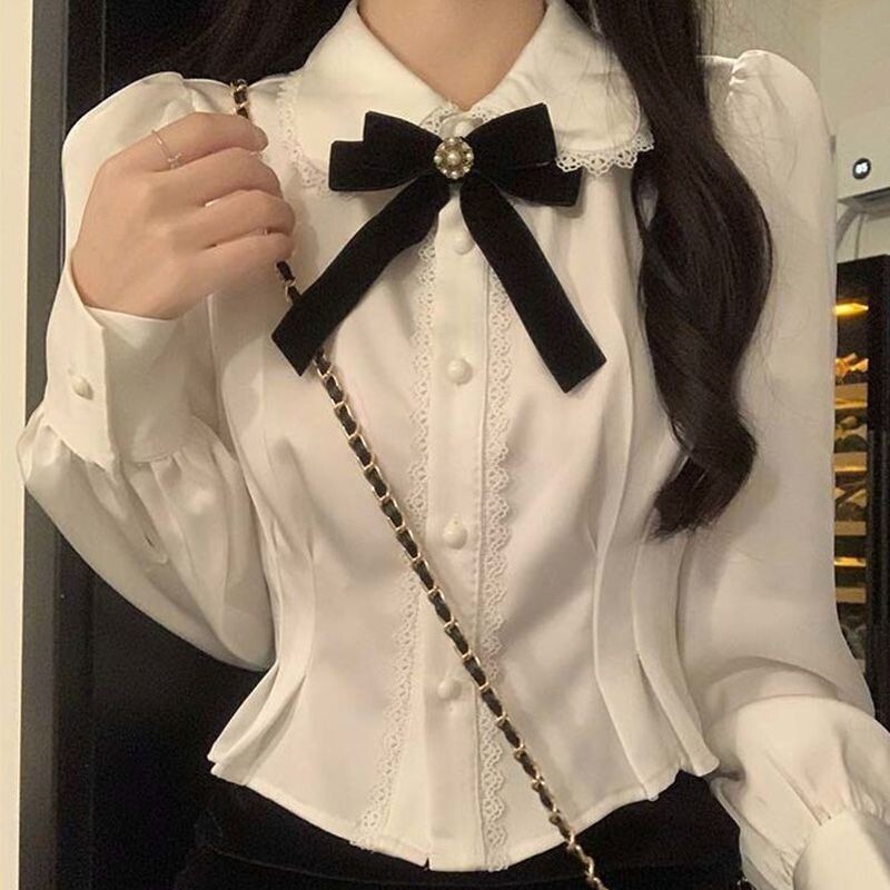 Peter Pan Collar Kawaii Lace Lolita Blouse