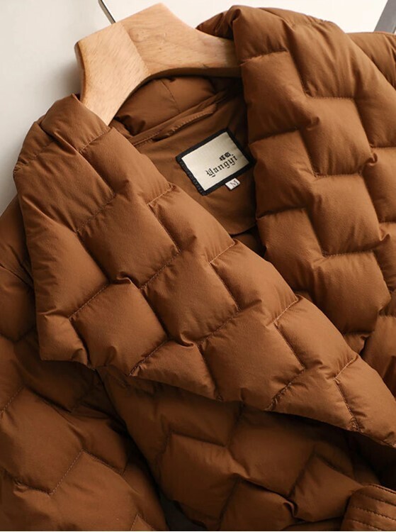 Stylish Coat with Belt