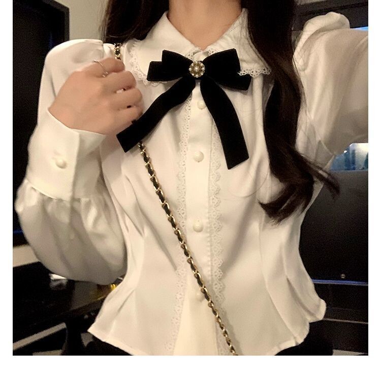 Peter Pan Collar Kawaii Lace Lolita Blouse