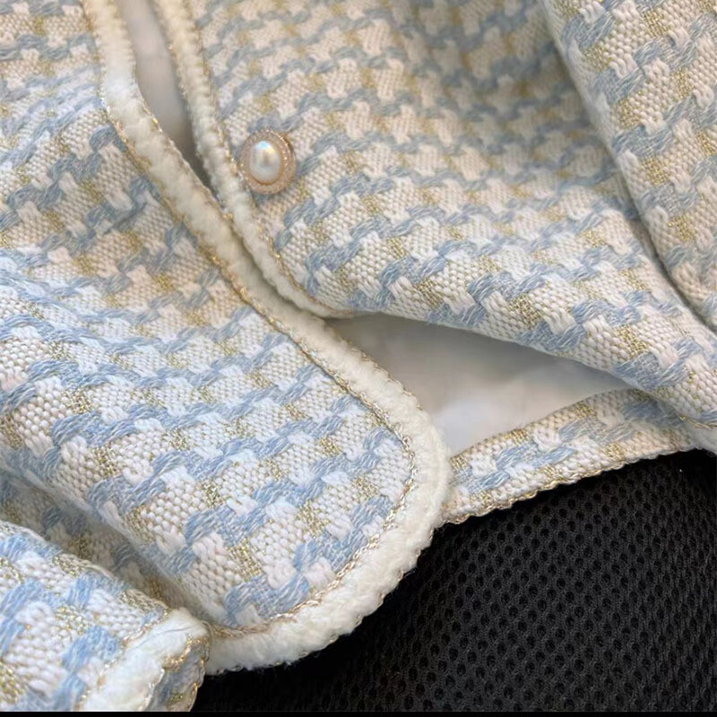 High Quality French Vintage Tweed Jacket Coat