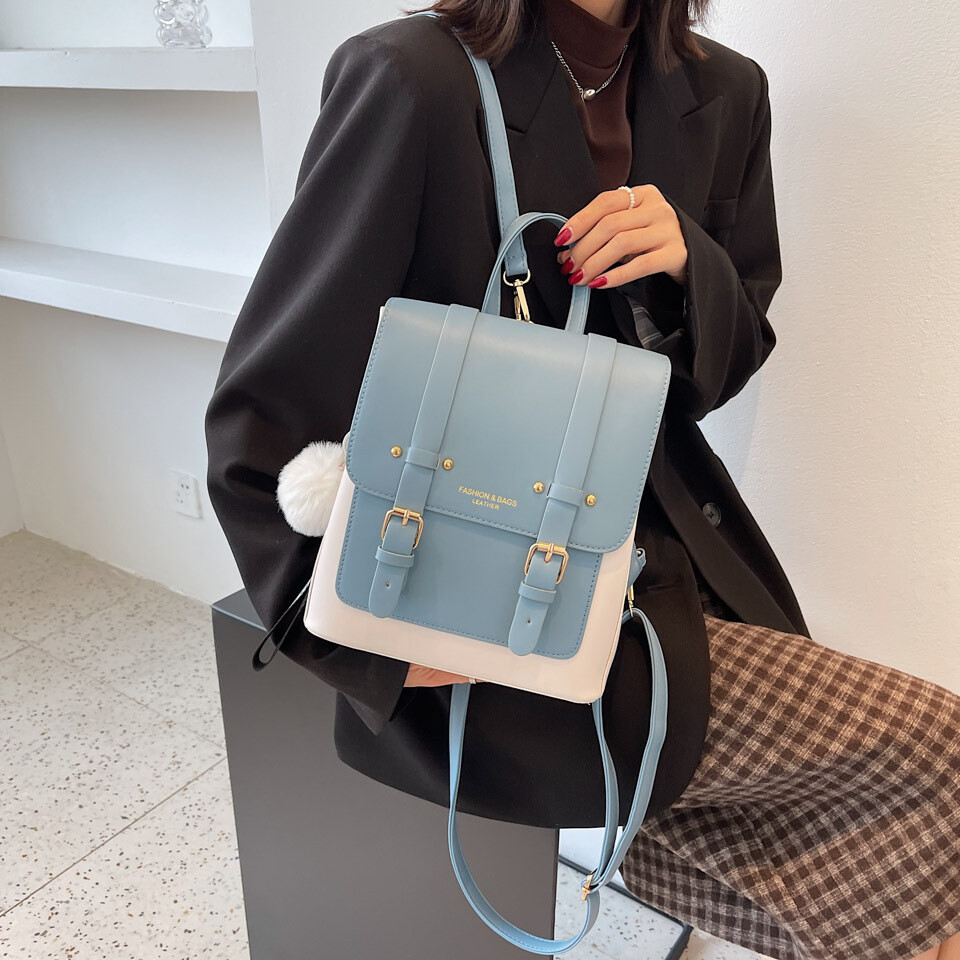 High Quality Women&#39;s Leather Backpack