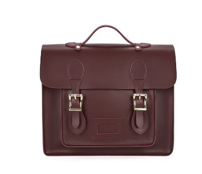 PU Leather Student Shoulder Bag Tote Bag