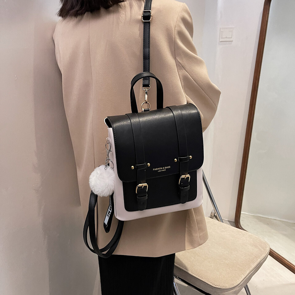 High Quality Women&#39;s Leather Backpack