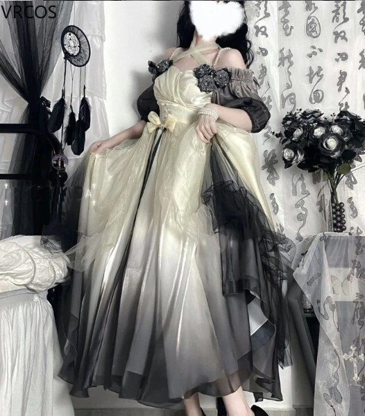 Victorian Vintage Gothic Lolita Dress