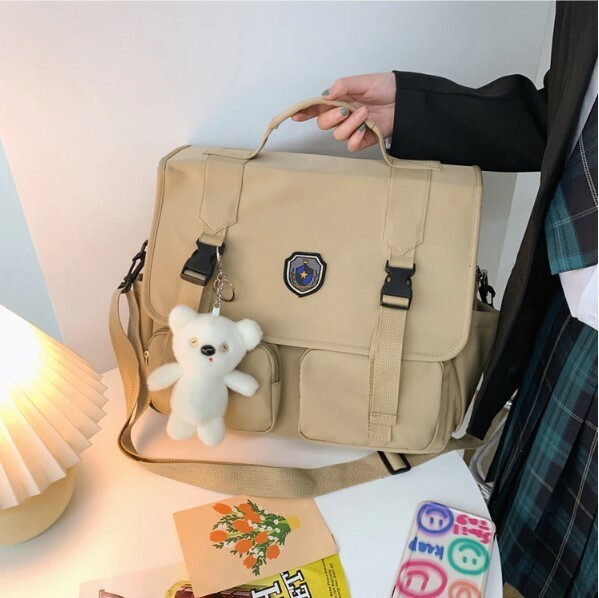 High Quality Japan Style Big Size JK Student Backpack