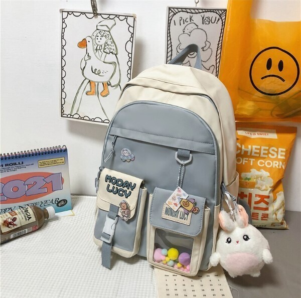 Large Capacity Kawaii Harajuku Student Backpack