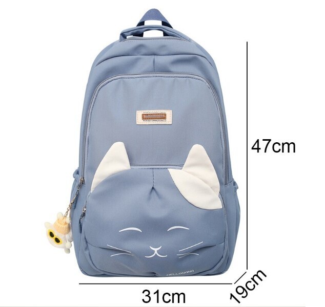 Cute Cat Pattern Waterproof Backpacks