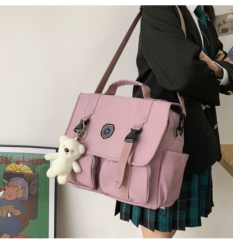 High Quality Japan Style Big Size JK Student Backpack