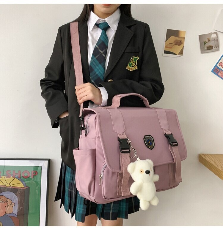 High Quality Japan Style Big Size JK Student Backpack