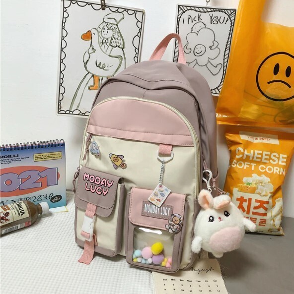 Large Capacity Kawaii Harajuku Student Backpack