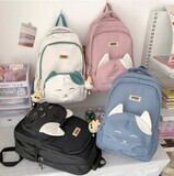 Cute Cat Pattern Waterproof Backpacks