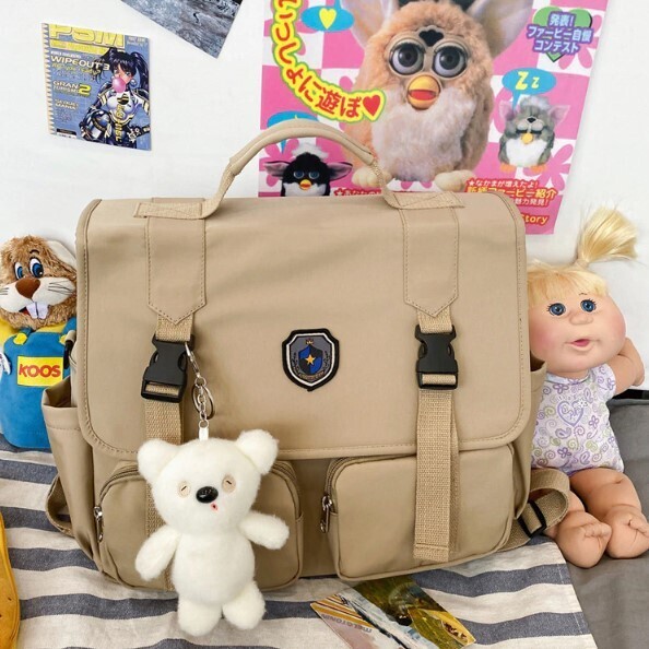 High Quality Japan Style Big Size JK Student Backpack