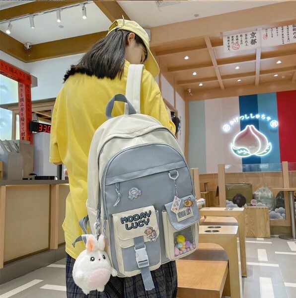 Large Capacity Kawaii Harajuku Student Backpack