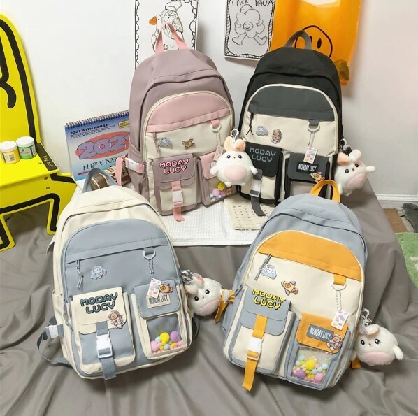Large Capacity Kawaii Harajuku Student Backpack