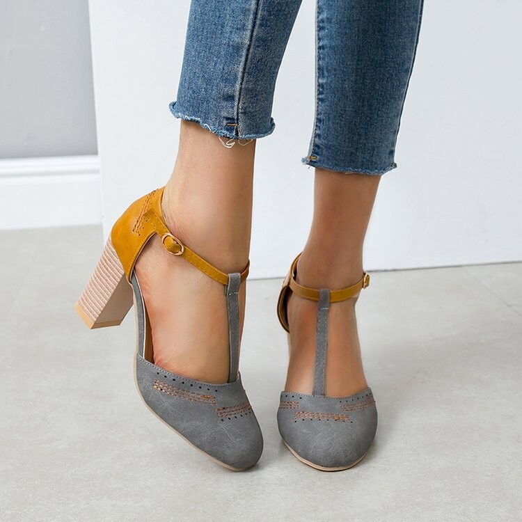 Casual Vintage Retro Style  Platform Sandals