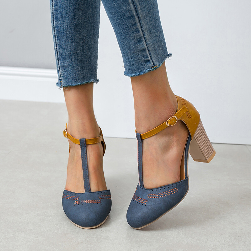 Casual Vintage Retro Style  Platform Sandals