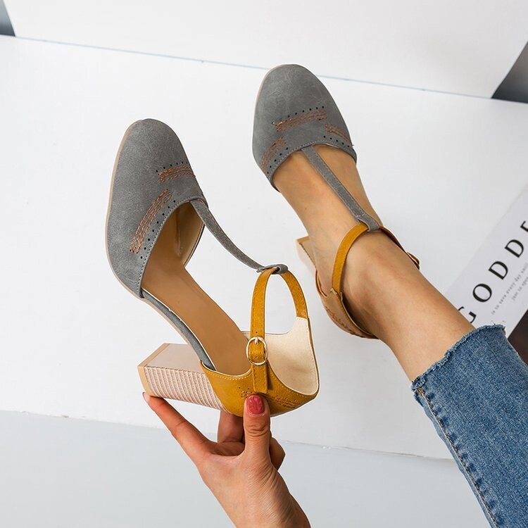 Casual Vintage Retro Style  Platform Sandals