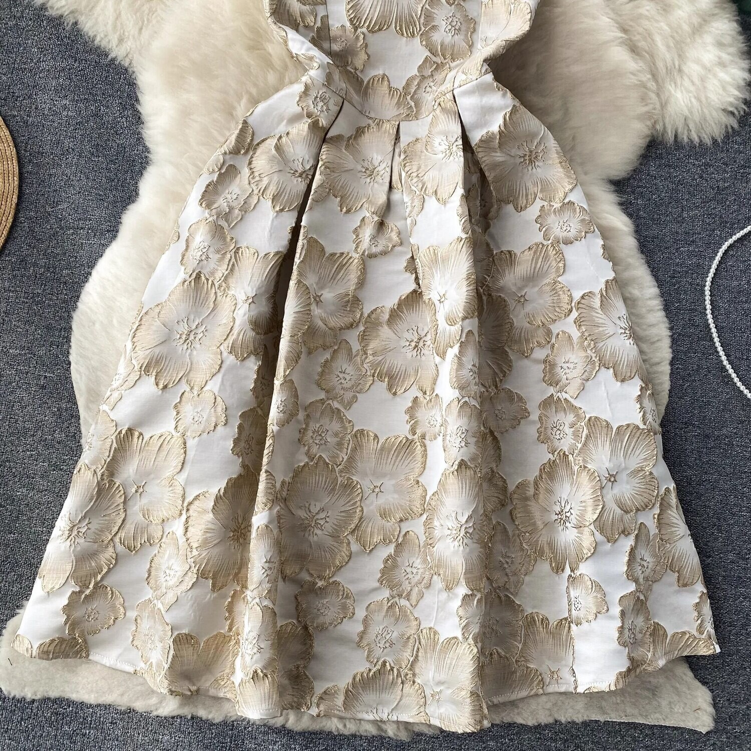 Summer Elegant A-line Floral Print Dress