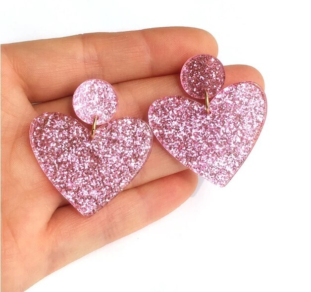 Glitter Pink Sequin Resin