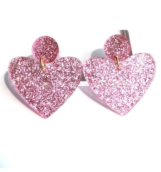 Glitter Pink Sequin Resin
